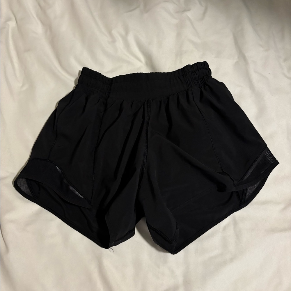 black lulu shorts